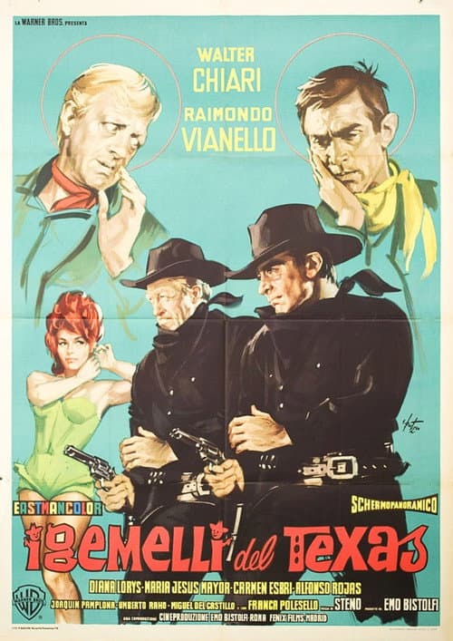 I gemelli del Texas afişi