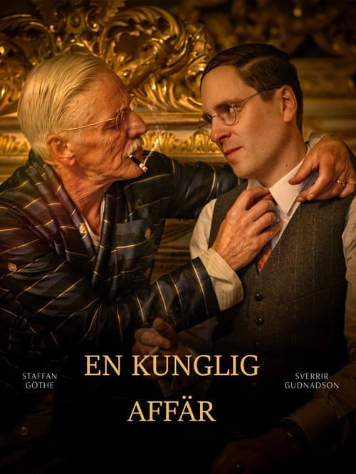 En kunglig affär afişi