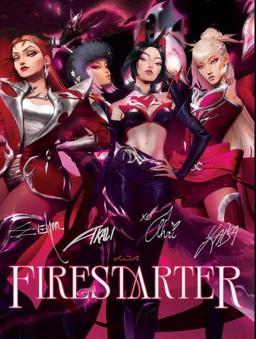 From Concept to Showcase - K/DA FIRESTARTER Behind The Scenes | Fortiche Chit Chat afişi