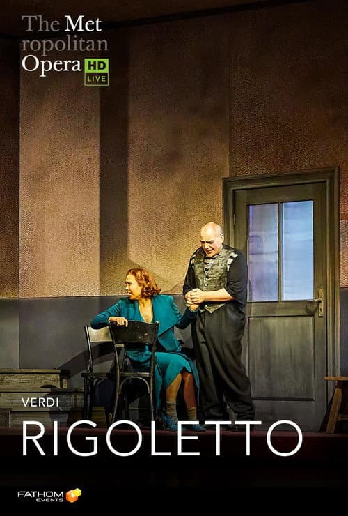 The Metropolitan Opera: Rigoletto afişi