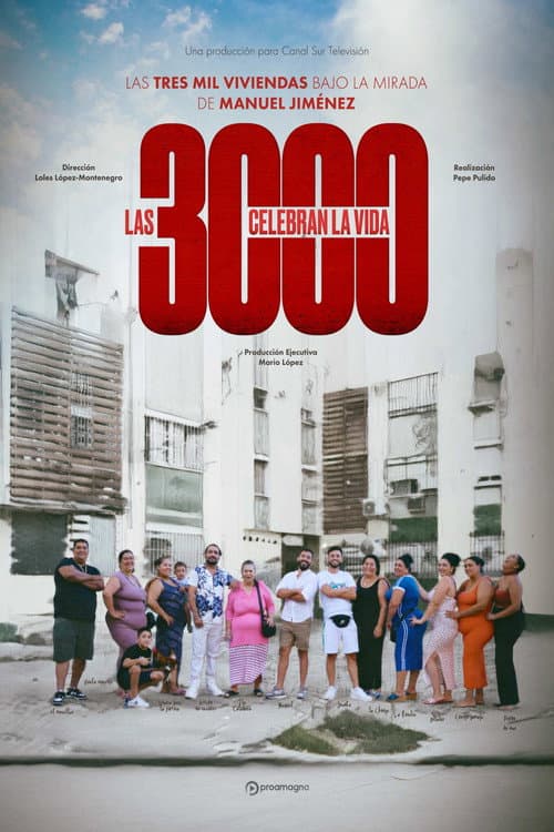 Las 3.000 Celebran la Vida afişi