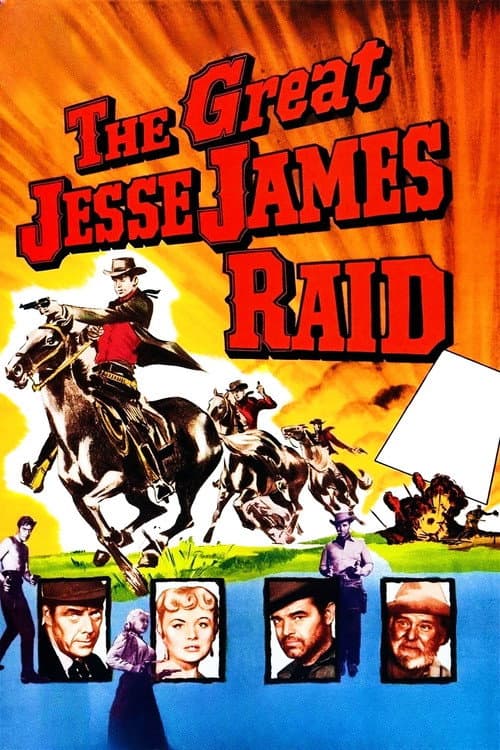 The Great Jesse James Raid afişi