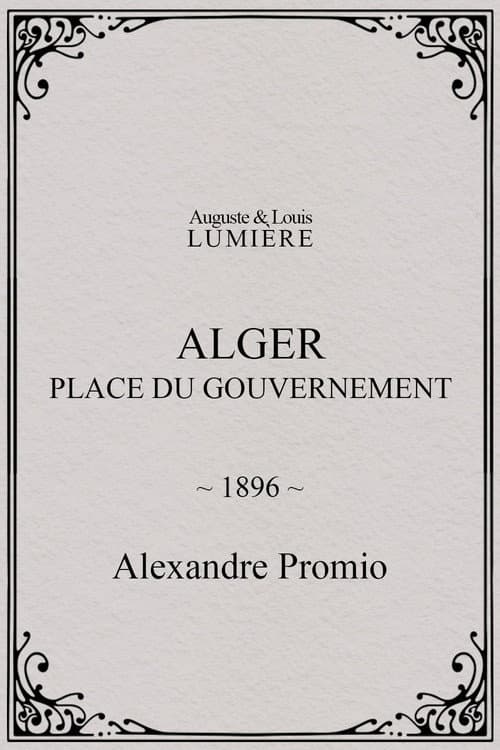 Place du Gouvernement afişi