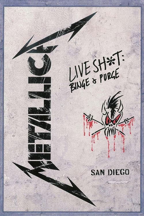 Metallica: Live Shit - Binge & Purge, San Diego 1992 afişi
