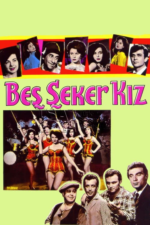 Beş Şeker Kız afişi