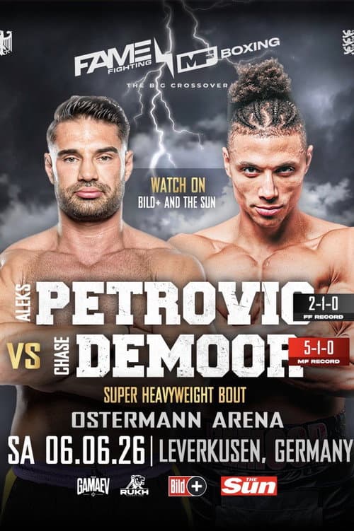 Aleks Petrović vs. Chase DeMoor afişi