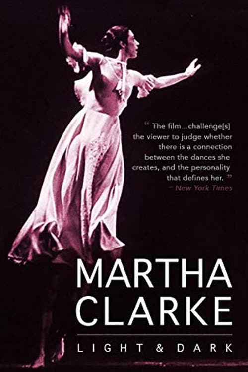 Martha Clarke Light & Dark: A Dancer’s Journal afişi