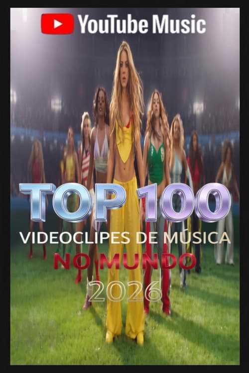 Top 100 VideoClipes De Música No Mundo 2026 afişi
