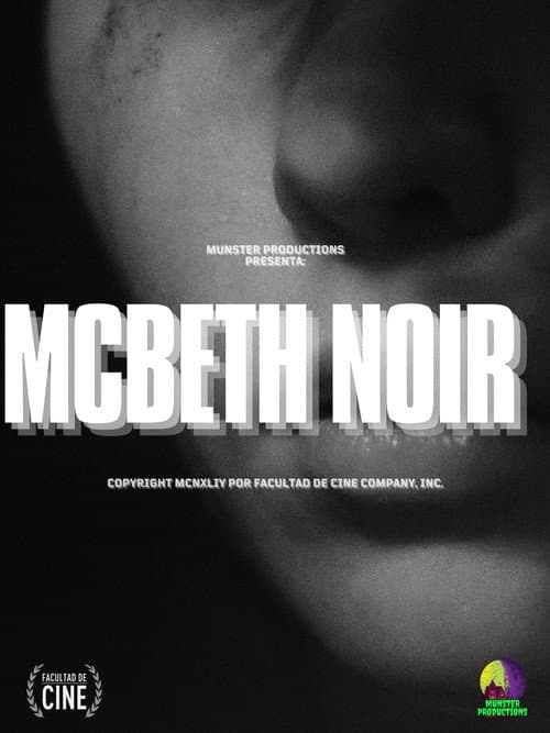 Mcbeth Noir afişi