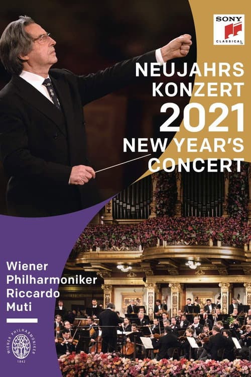 Neujahrskonzert der Wiener Philharmoniker 2021 afişi