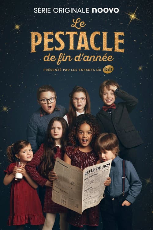 Le pestacle de fin d'année présenté par les enfants du Lait afişi