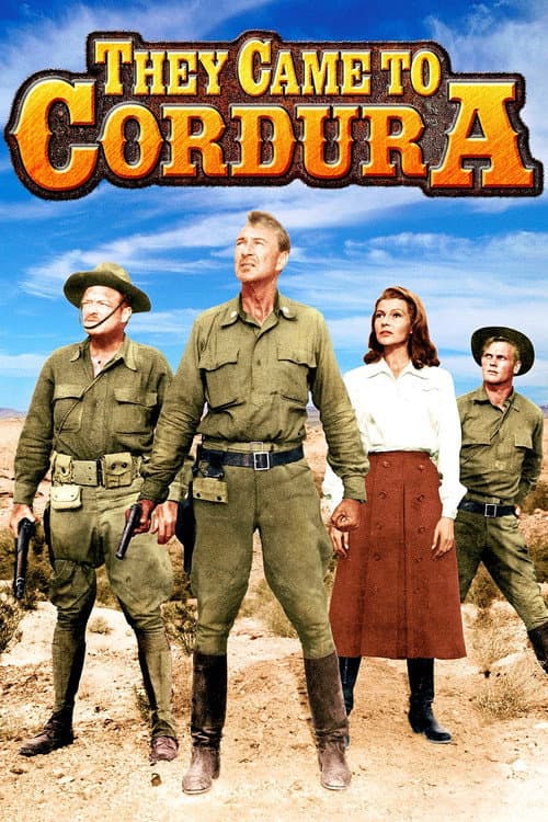 They Came to Cordura afişi