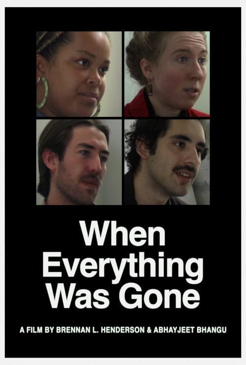 When Everything Was Gone afişi