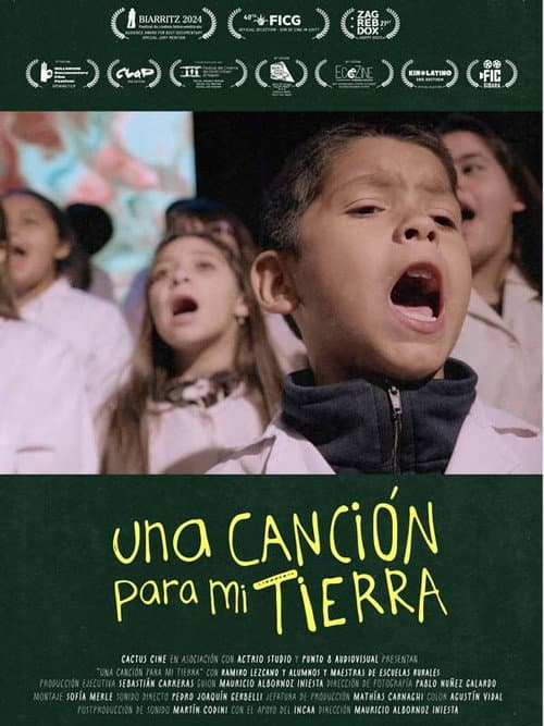 Una canción para mi tierra afişi