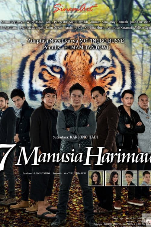 Tujuh manusia harimau afişi