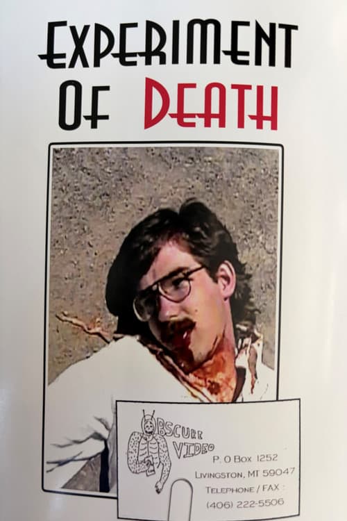 Experiment of Death afişi