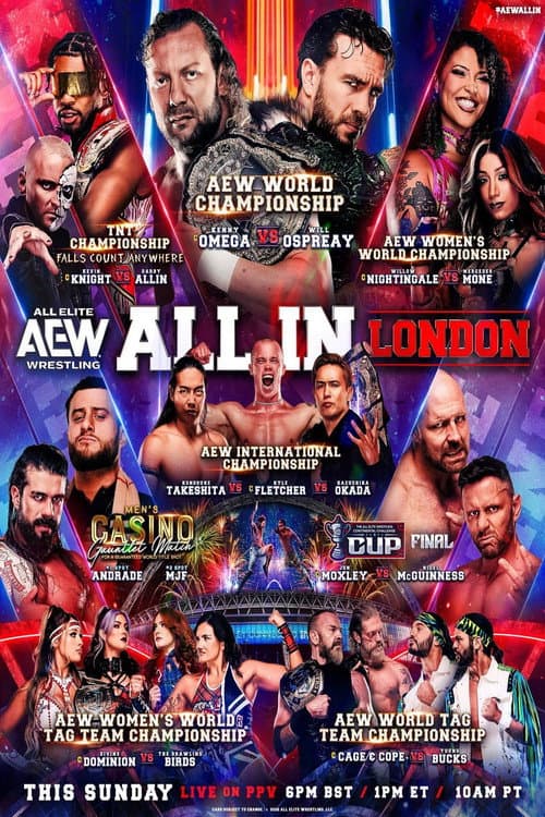AEW All In 2026: London afişi