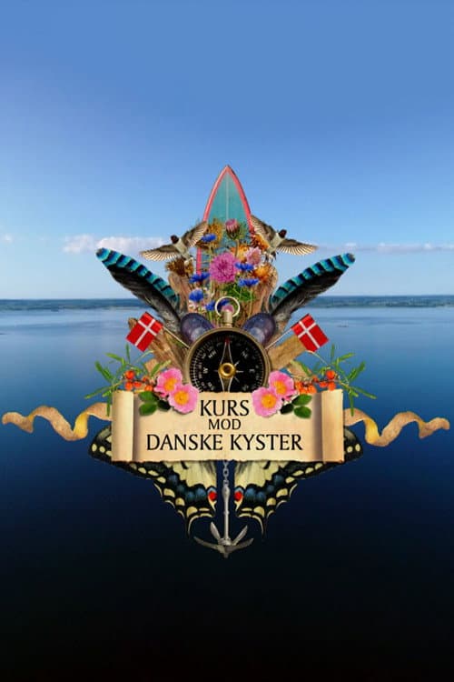 Kurs mod danske kyster afişi