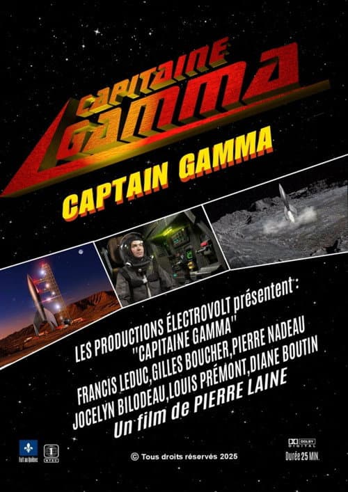 Capitaine gamma afişi