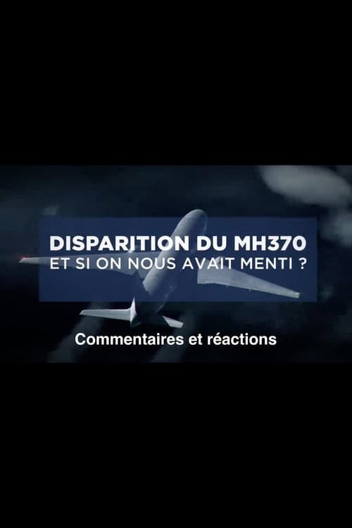 Disparition du MH370: Et si on nous avait menti? afişi