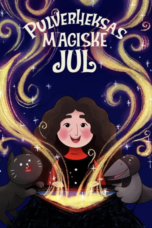 Pulverheksas magiske jul afişi