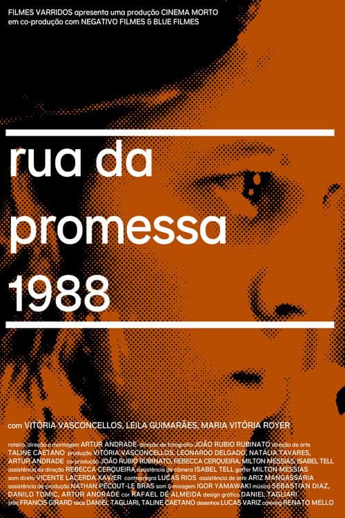 Rua da Promessa, 1988 afişi