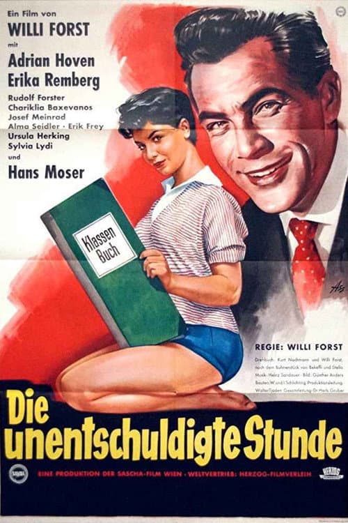 Die unentschuldigte Stunde afişi