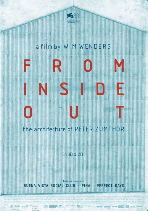 From Inside Out - Die Architektur von Peter Zumthor afişi