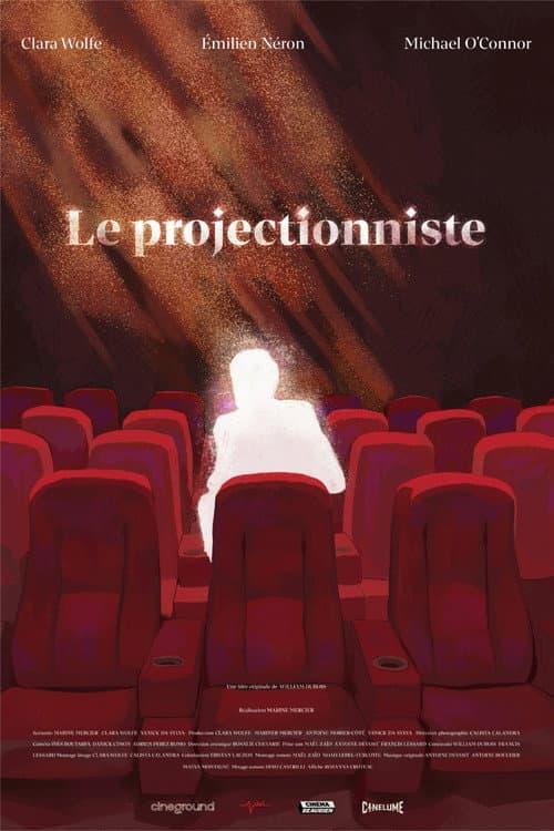 Le projectionniste afişi