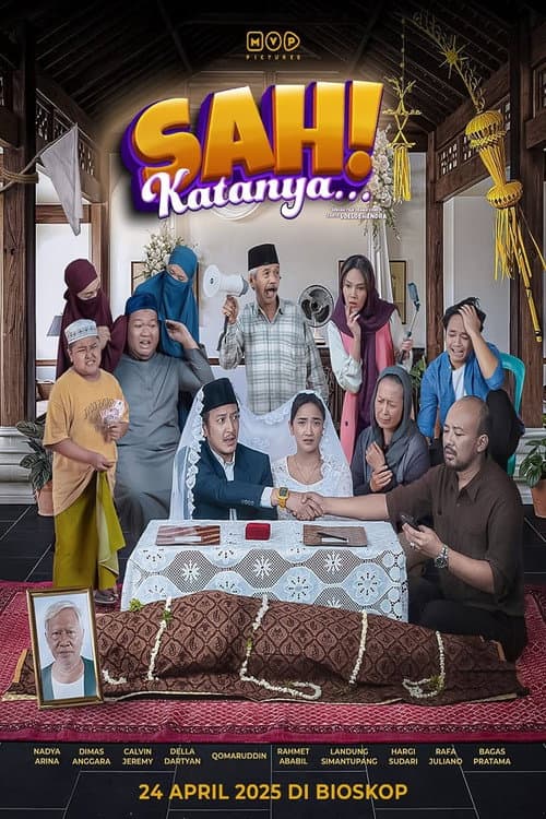 Sah! Katanya... afişi