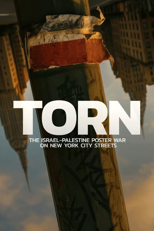 Torn: The Israel-Palestine Poster War on New York City Streets afişi