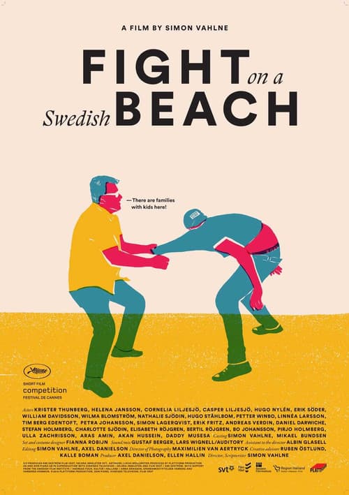Fight on a Swedish Beach!! afişi