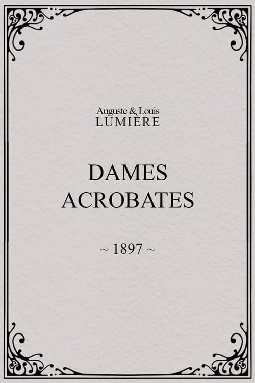 Dames acrobates afişi
