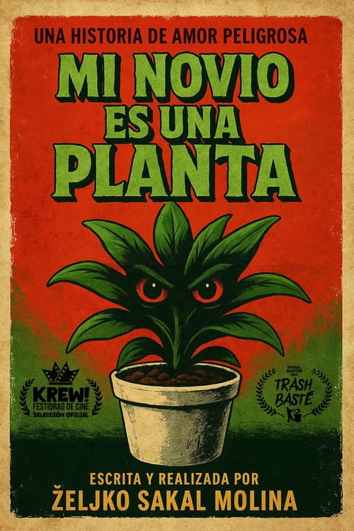 Mi novio es una planta afişi