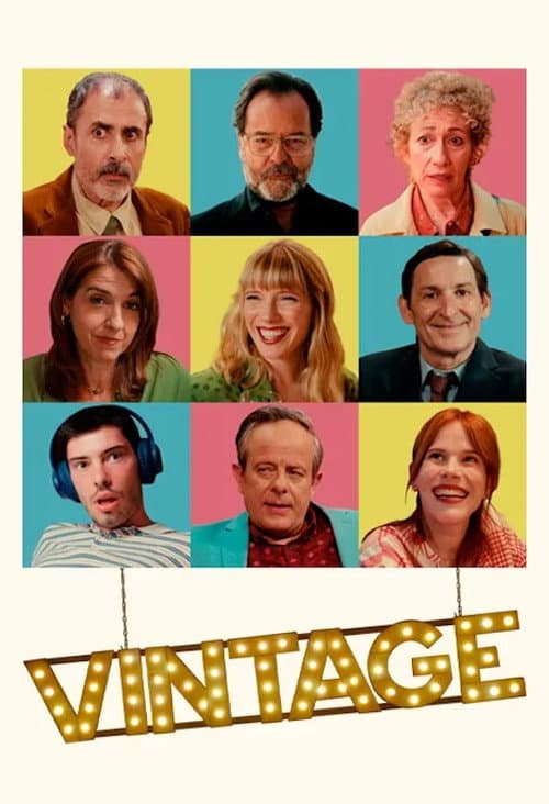 Vintage afişi