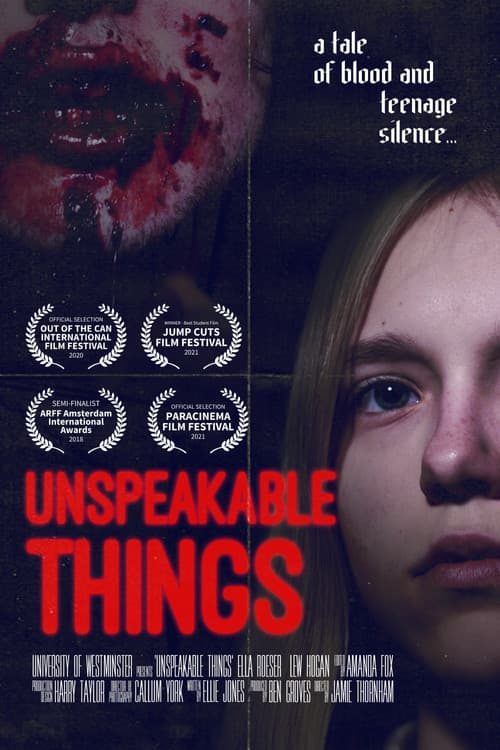 Unspeakable Things afişi