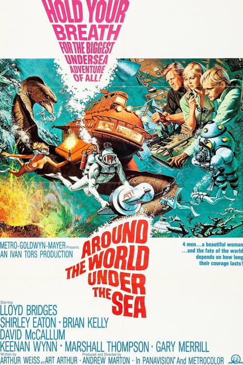 Around the World Under the Sea afişi