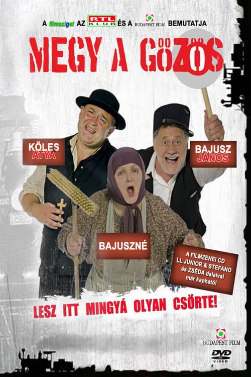 Megy a gőzös afişi