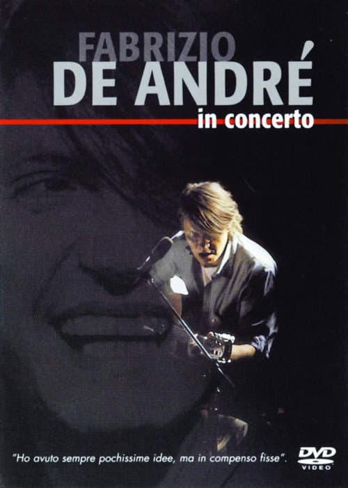 Fabrizio De André - In concerto afişi
