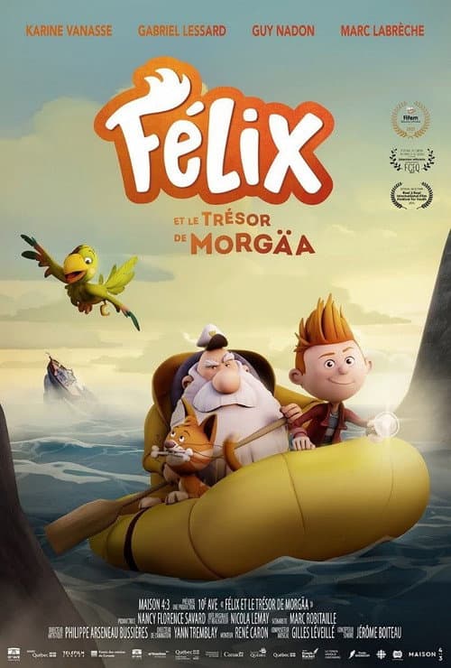 Félix et le trésor de Morgäa afişi