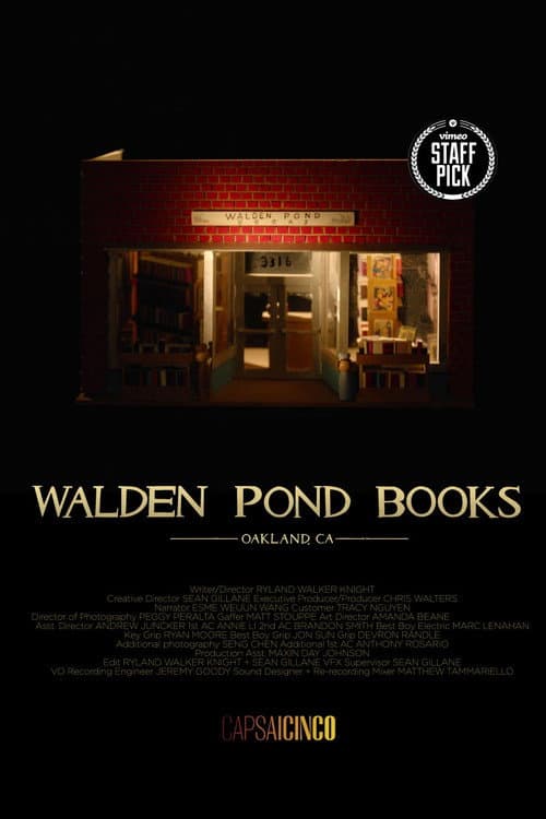 Walden Pond Books afişi