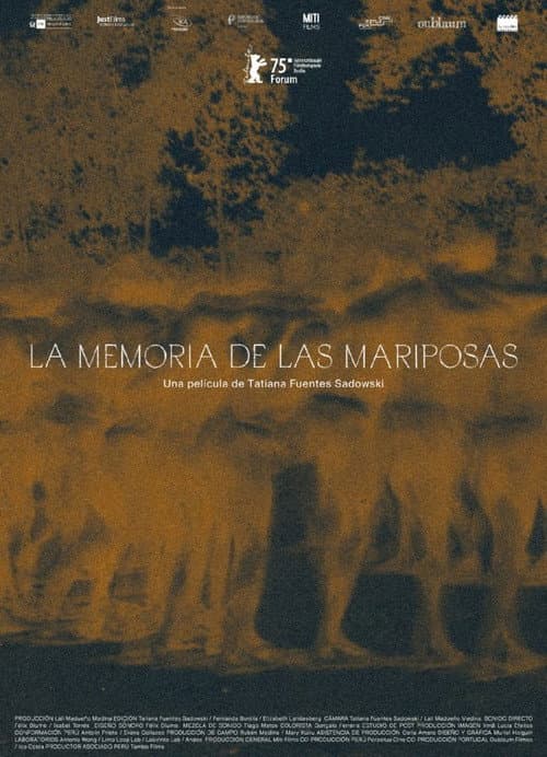 La memoria de las mariposas afişi