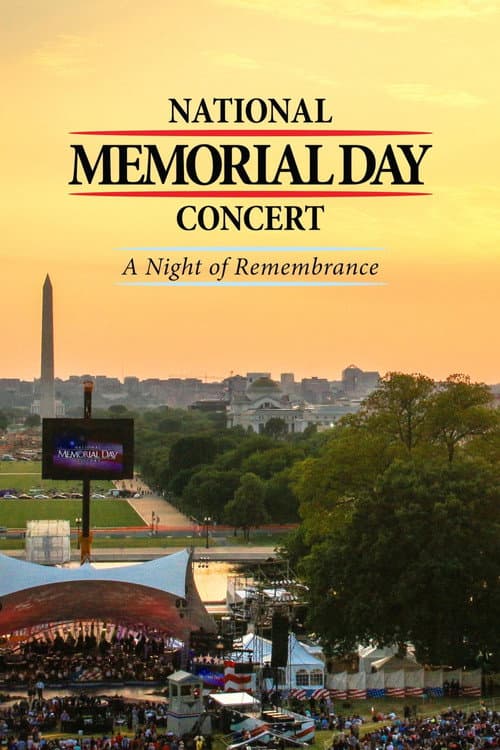 National Memorial Day Concert afişi