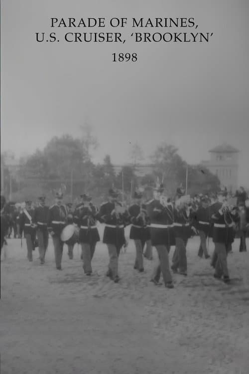 Parade of Marines, U.S. Cruiser, 'Brooklyn' afişi