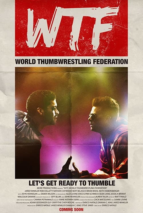 WTF: World Thumbwrestling Federation afişi