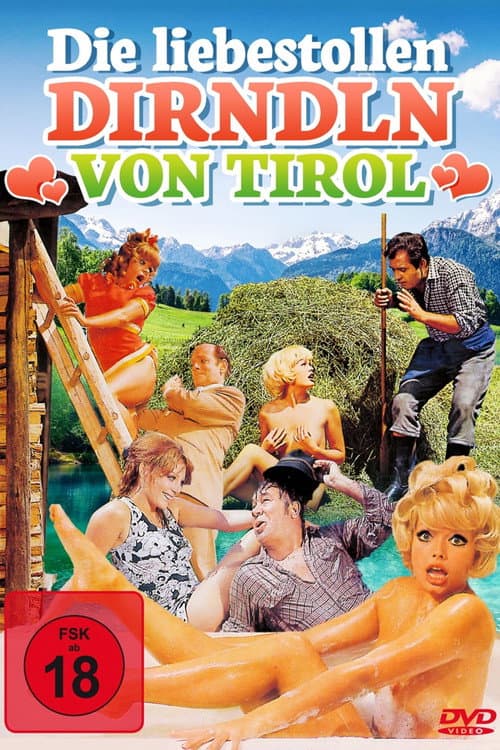Die liebestollen Dirndl von Tirol afişi