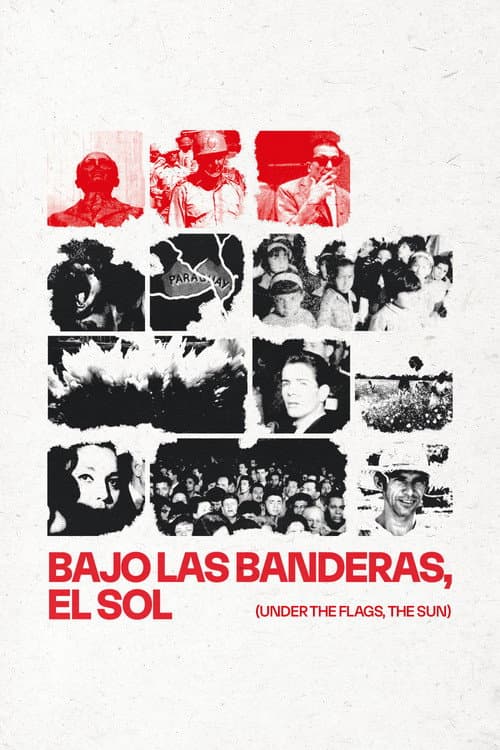 Bajo las banderas, el sol afişi