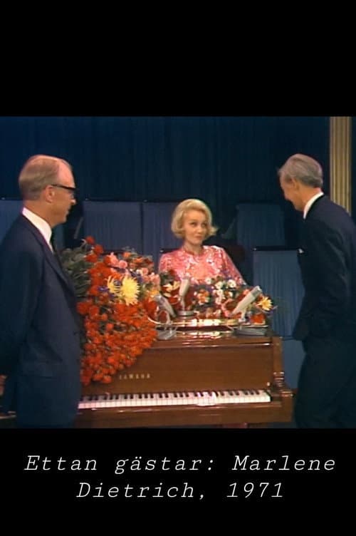 Ettan gästar: Marlene Dietrich afişi