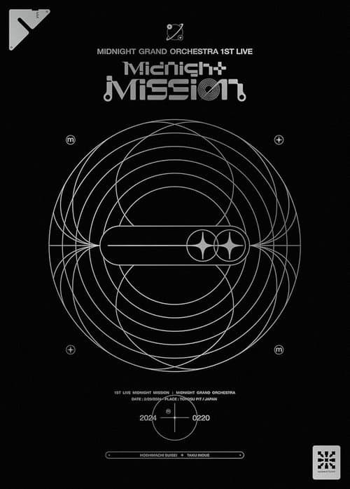 星街すいせい Midnight Grand Orchestra 1st LIVE「Midnight Mission」 afişi