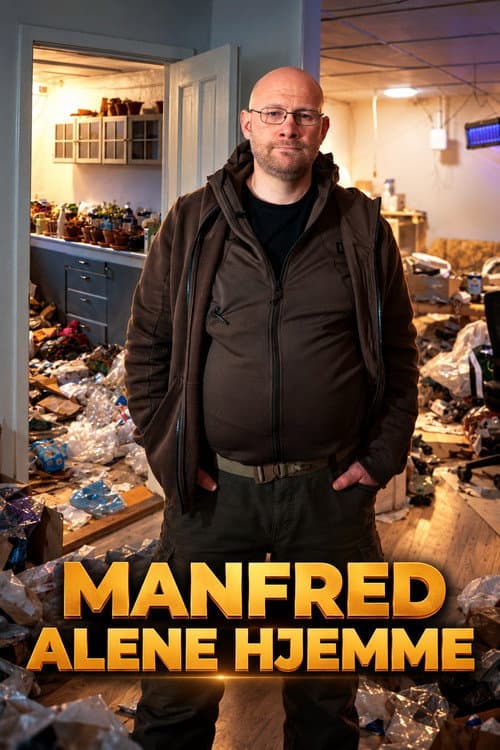 Manfred alene hjemme afişi